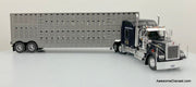 Altaya 1:43 1991 Kenworth W900 Sleeper Tractor w/Livestock Trailer: McDonald & Sons