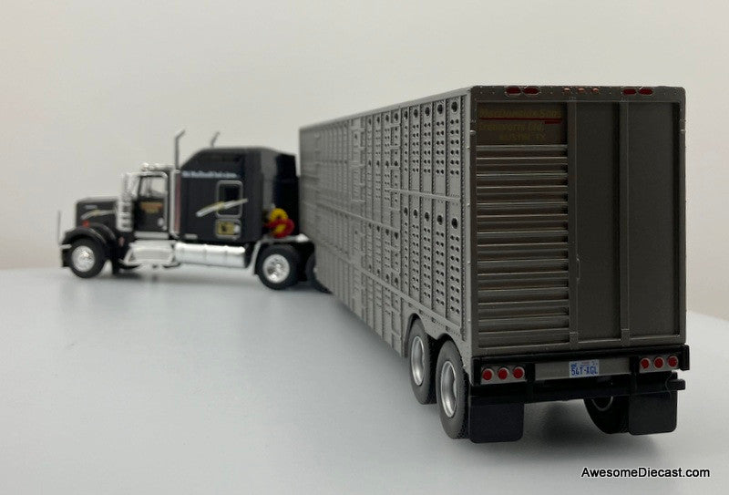 Altaya 1:43 1991 Kenworth W900 Sleeper Tractor w/Livestock Trailer: McDonald & Sons