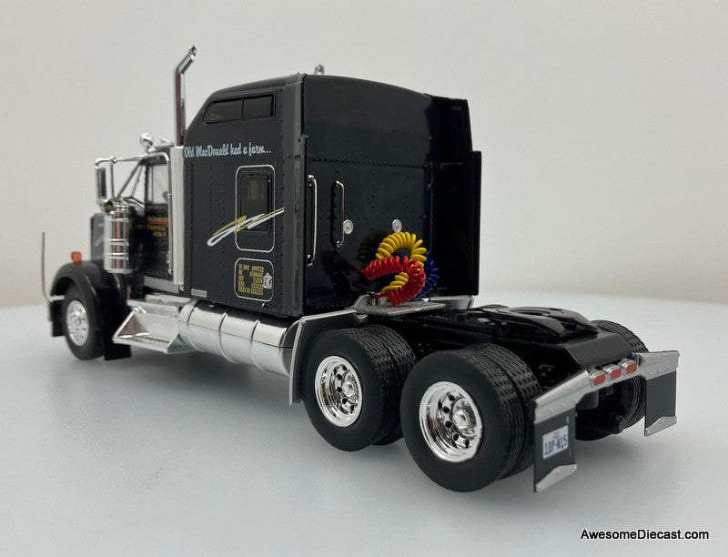 Altaya 1:43 1991 Kenworth W900 Sleeper Tractor w/Livestock Trailer: McDonald & Sons