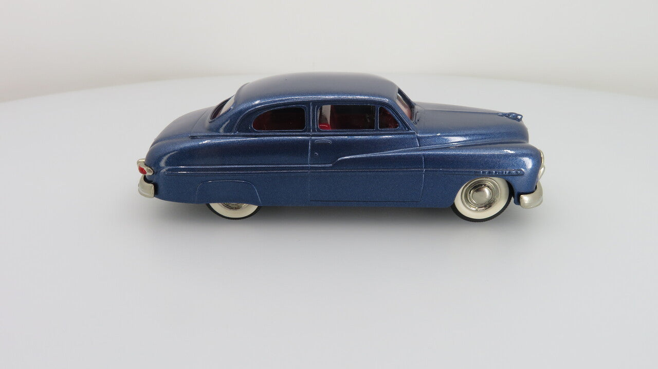 1949 Ford Monarch Coupe, Violet 1:43 White Metal Model Car by Brooklin Models