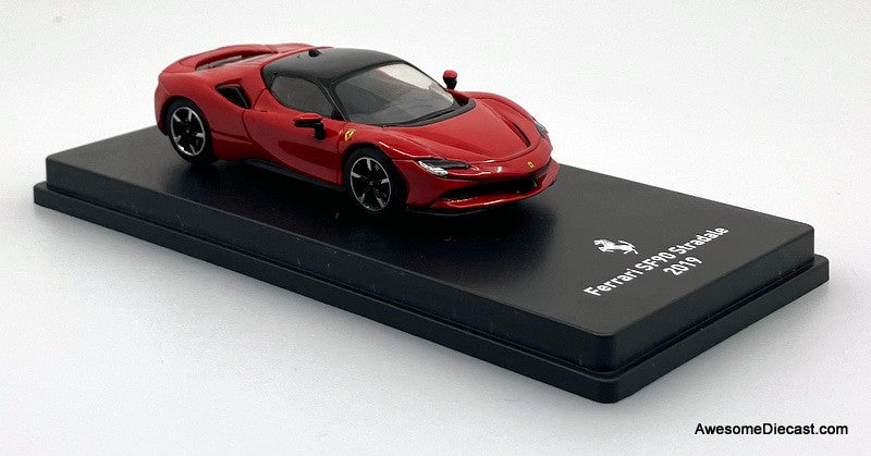 2019 Ferrari SF90 Stradale, Red 1:64 Diecast Model Car by IXO