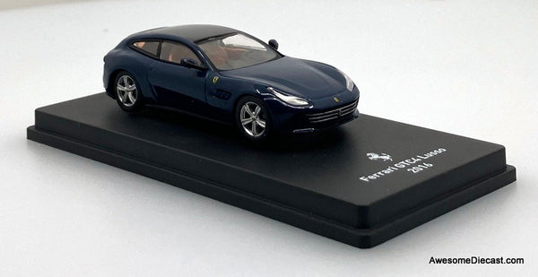 2016 Ferrari GTC4 Lusso, Blue 1:64 Diecast Model Car by IXO