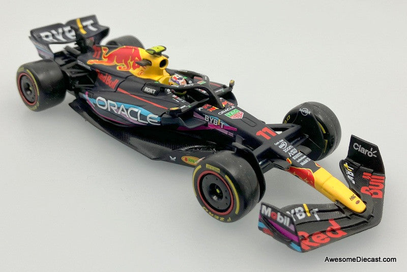Burago 1:43 Red Bull RB 19 #11 Oracle Red Bull Racing Formula 1: Miami Grand Prix, Sergio Perez