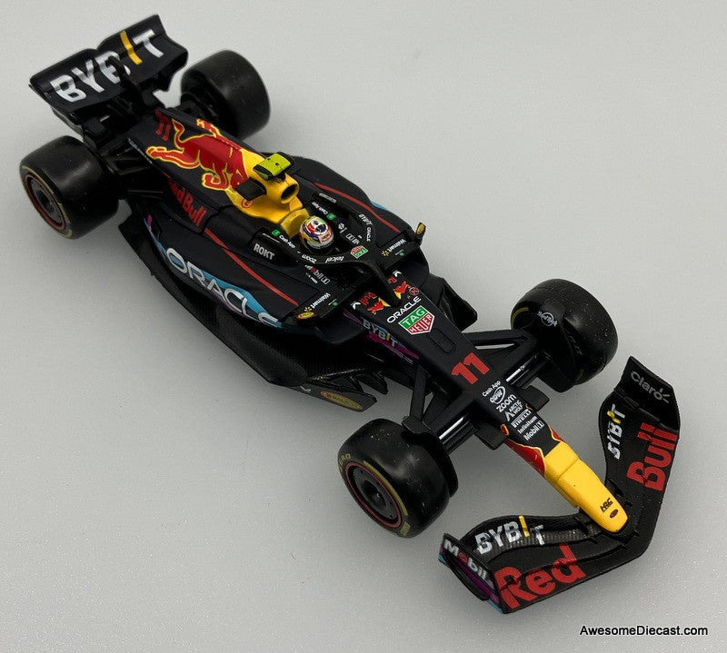 Burago 1:43 Red Bull RB 19 #11 Oracle Red Bull Racing Formula 1: Miami Grand Prix, Sergio Perez