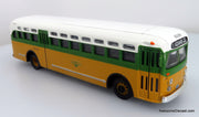 GM 4507 Transit Bus: Los Angeles Transit Lines - Fruit Salad Scheme 1:50 Diecast Model Bus by Corgi