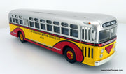 GM 4502 Transit Bus: Los Angeles Motor Coach 4340 - 1:50 Diecast Model Bus by Corgi