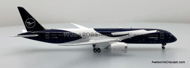 Boeing 787-9: Lufthansa (Reg #D-ABPU) 100th Anniversary 1:400 Diecast Model Plane by Gemini Jets