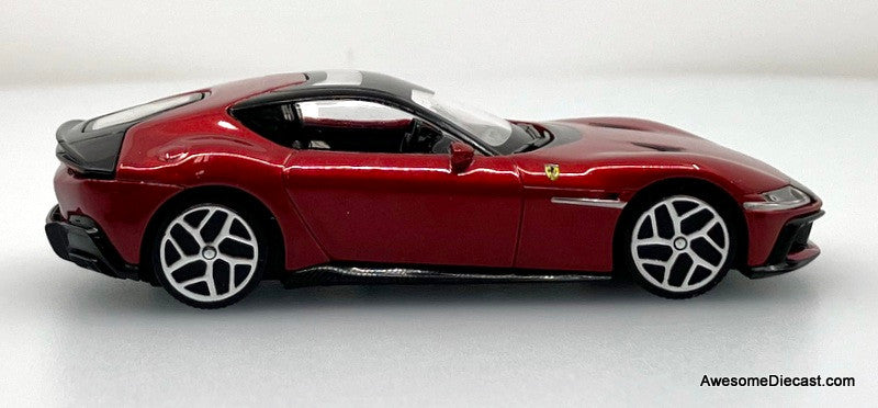 Ferrari 12Cilindri, Metallic Red 1:43 Diecast Model Car by Burago