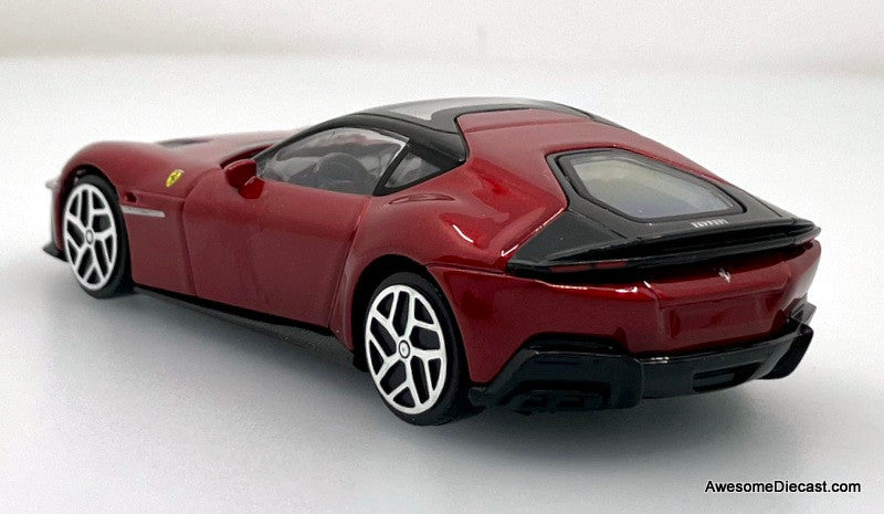 Ferrari 12Cilindri, Metallic Red 1:43 Diecast Model Car by Burago