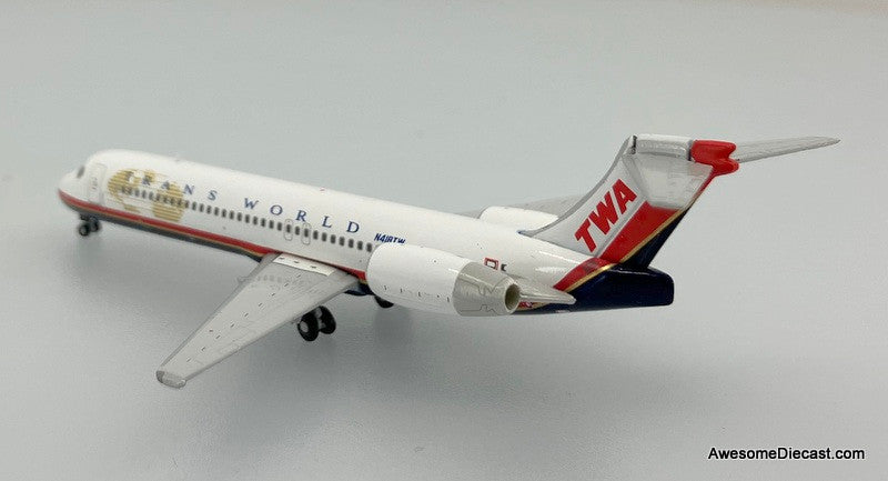 Gemini Jets 1:400 Boeing 717-200: Trans World Airlines (TWA) (Reg #N418TW)