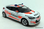 Premium X 1:43 2012 Hyundai Veloster: Zurich, Swiss Police Force