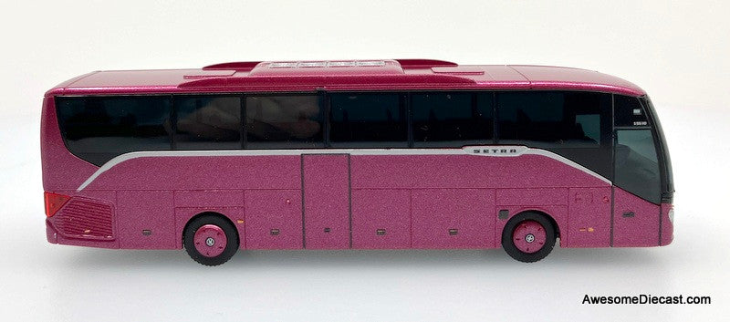 Rietze 1:87 Setra S 515 HD, Metallic Dark Pink: Demonstration Design