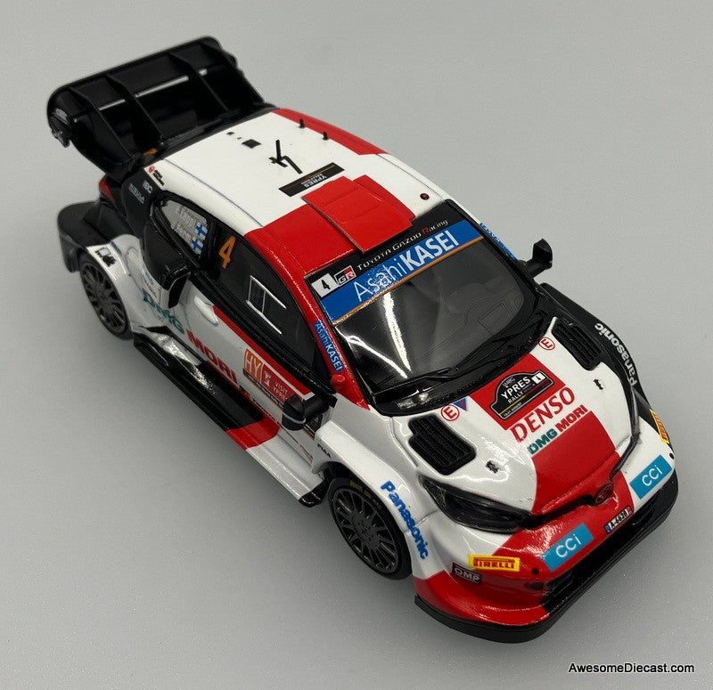 IXO 1:43 Toyota GR Yaris Rally1 #4: 2022 Ypres Rally