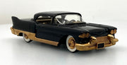 RARE!! 1957 Cadillac Eldorado, Black 1:43 White Metal Model Car by Brooklin Models