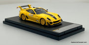 Ferrari 599XX EVO #512, Yellow 1:64 Diecast Model Car by LS Model