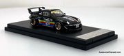 Porsche 993 #89 Matte Black: Apple Livery 1:64 Diecast Model Car by Street Warrior