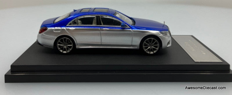 Master 1:64 Mercedes Benz S450 W222, Blue/Silver