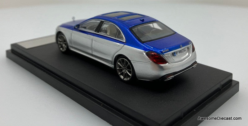 Master 1:64 Mercedes Benz S450 W222, Blue/Silver