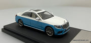 Master 1:64 Mercedes Benz S450 W222, White/Blue