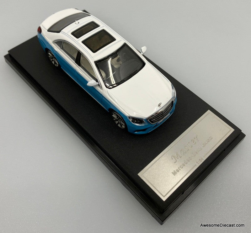 Master 1:64 Mercedes Benz S450 W222, White/Blue