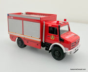 Xcar 1:64 Mercedes Unimog U4000 Armadillo Crawler: Beijing Fire Department