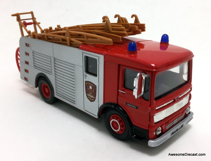 Corgi 1:50 1972 Pump Escape Fire Truck: Nottingham Fire Brigade