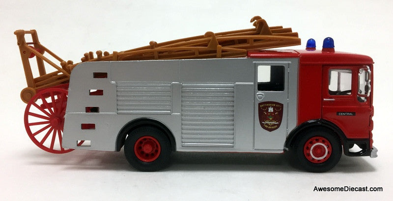 Corgi 1:50 1972 Pump Escape Fire Truck: Nottingham Fire Brigade