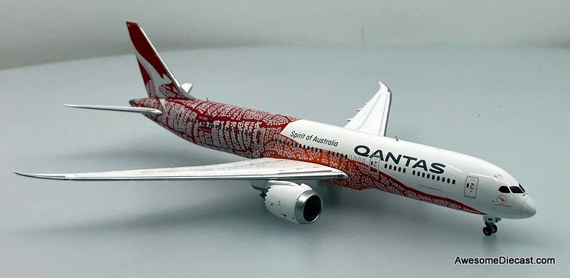 Boeing 787-9 Dreamliner: Qantes (Reg #VH-ZND) 1:400 Diecast Model Plane by Gemini Jets