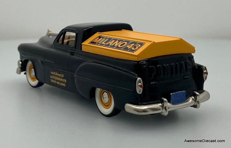 1953 Pontiac Pick-Up, Black: "Milano 43" 1:43 White Metal Model Car by Brooklin Models
