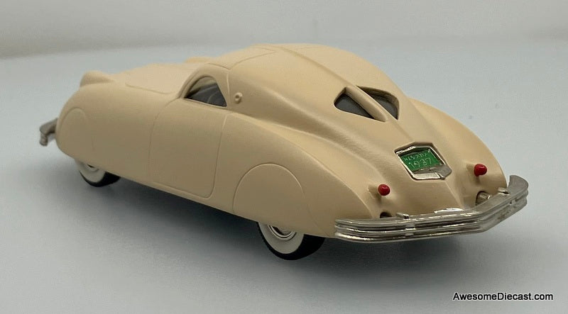 1938 Phantom Corsair Coupe (Sales Brochure Model) Beige 1:43 White Metal Model Car by Brooklin Models