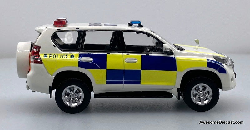 2015 Toyota Land Cruiser Prado: HK Traffic New Territories South Region 1:43 Diecast Model Car by Sun Star