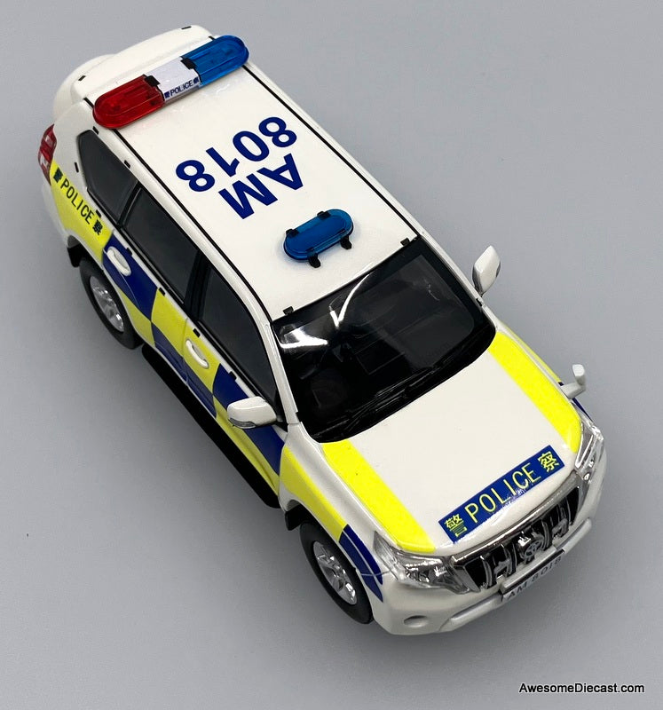 2015 Toyota Land Cruiser Prado: HK Traffic New Territories South Region 1:43 Diecast Model Car by Sun Star