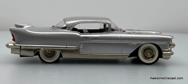1957 Cadillac Eldorado Brougham 1:43 White Metal Model Car by The Brooklin Collection