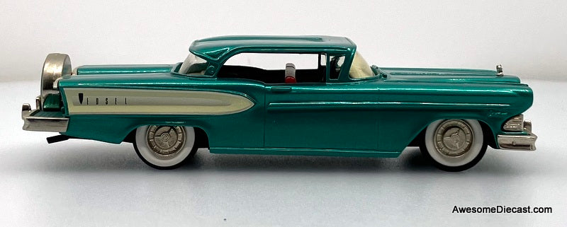 1958 Edsel Citatation, Metallic Green 1:43 White Metal Model Car by The Brooklin Collection