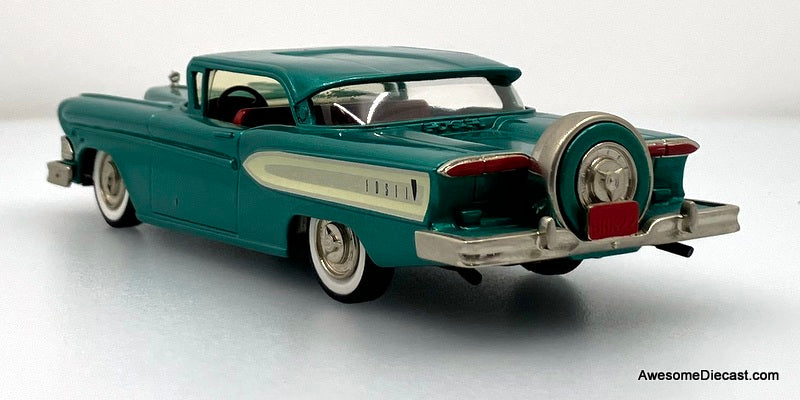 1958 Edsel Citatation, Metallic Green 1:43 White Metal Model Car by The Brooklin Collection