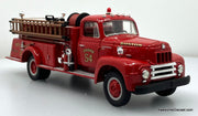 1957 International R-190 Fire Truck: Boston Engine 54 1:34 Diecast Model Fire Truck by First Gear
