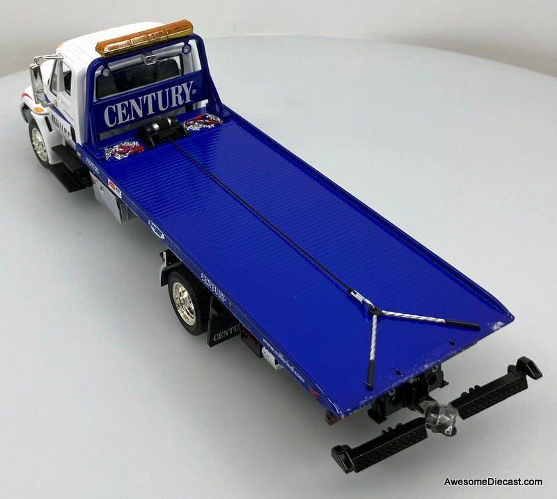 International 4400 w/Vulcan Slide Back: Miller Industries 1:34 Diecast Model Truck by First Gear