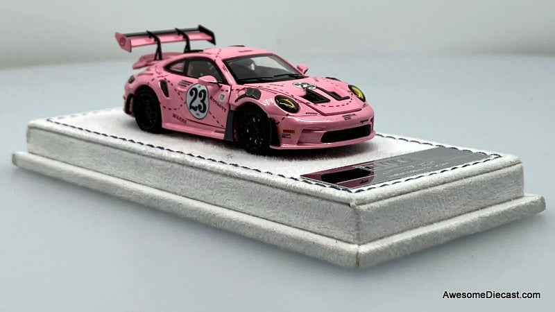 Porsche 911 GT3 RS #23 Pink Pig 1:64 Diecast model Car by DWM