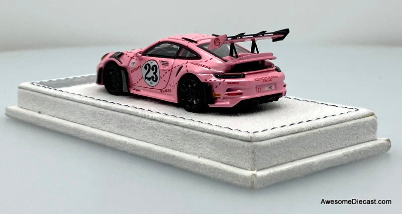 Porsche 911 GT3 RS #23 Pink Pig 1:64 Diecast model Car by DWM