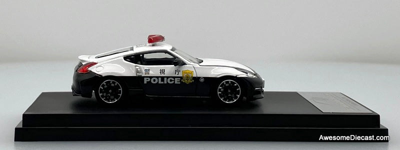 Nissan Fairlady 370Z Nizmo, Tokyo Metropolitan Police 1:64 Diecast Model Car by Fuji