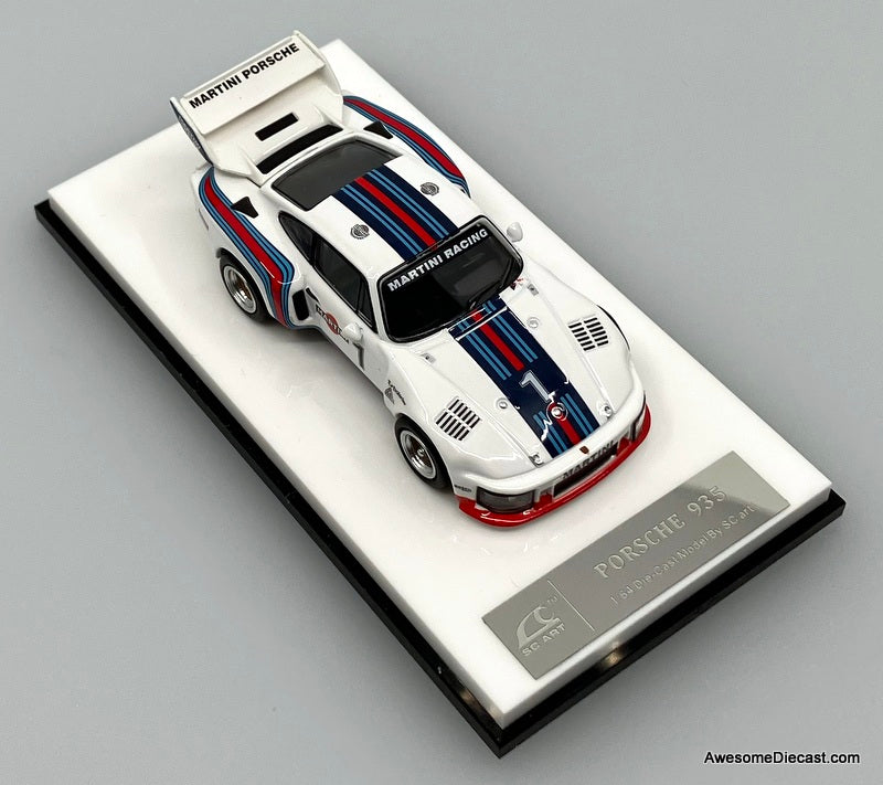 Porsche 934, Martini Livery 1:64 Diecast Model Car by SC Art
