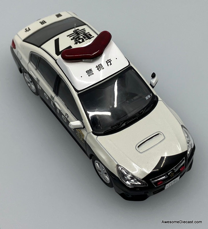 2014 Subaru Legacy B4 2.5 GT #7 Tokyo Police Patrol Car 1:43 Diecast Model Car by Rai's