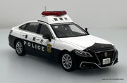 2021 Toyota Crown (ARS220) Tokyo Police Patrol Car 1:43 Diecast Model Car by Rai's