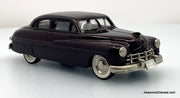 1949 Mercury Coupe, Maroon 1:43 White Metal Model Car by Brooklin Models