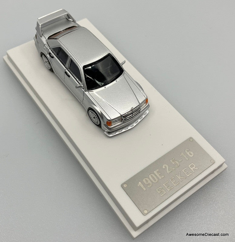 Seeker Models 1:64 Mercedes Benz 190E 2.5 16v Evolution, Silver