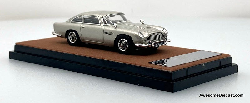 1965 Aston Martin DB5, Silver (James Bond 007) 1:43 Diecast Model Car by Dongguan X Model