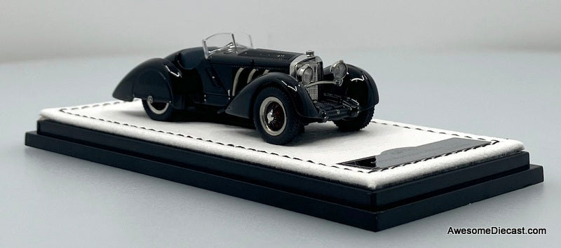 1930 Mercedes Benz SSK, Black 1:64 Diecast Model Car by GFCC