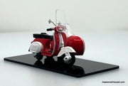 Arctic Scooter w/Side Car: Coca Cola 1:35 Diecast Model Motor Cycle by Tiny