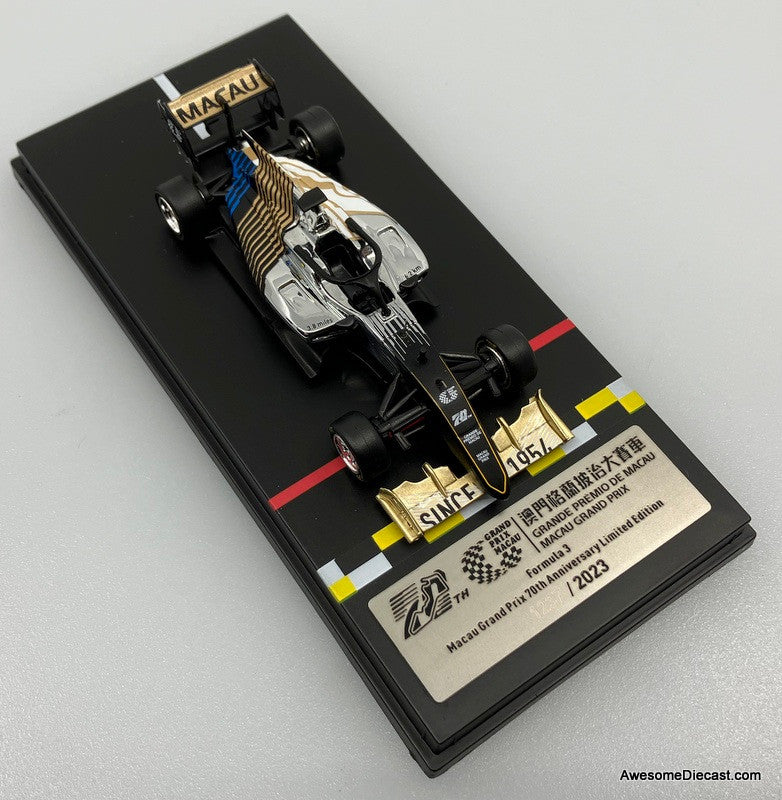 Tarmac Works 1:64 Macau Grand Prix 70th Anniversary Formula 3 Race Car
