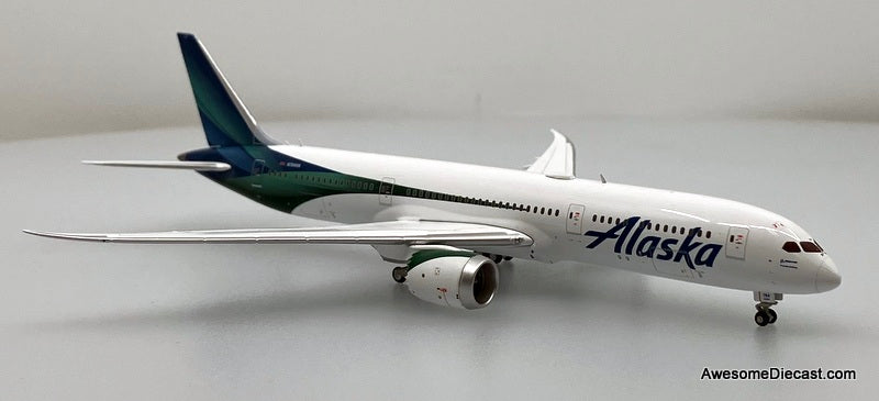 Boeing 787-9: Alaska Airlines (Reg #N784HA) 1:400 Diecast Model Plane by Gemini Jets